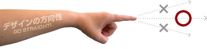 デザインの方向性