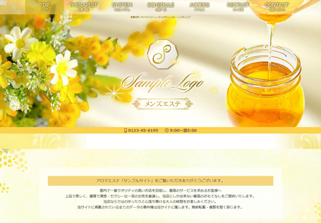 1005338：レンタルデザイン195｜レスポンシブデザイン